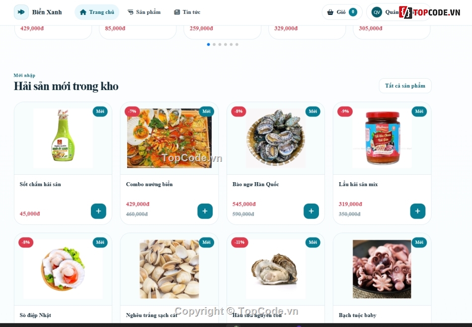 bán,Web bán hải sản,hải sản
